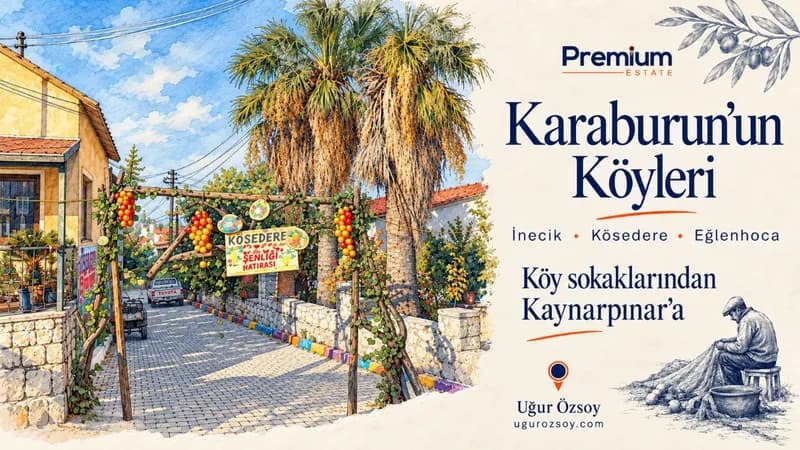 Karaburun’un Köyleri: İnecik, Kösedere, Eğlenhoca ve Kaynarpınar